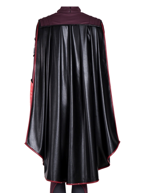 The Boys Season 2 Stormfront Dark Red Battle Suit Halloween Cosplay Costume Set