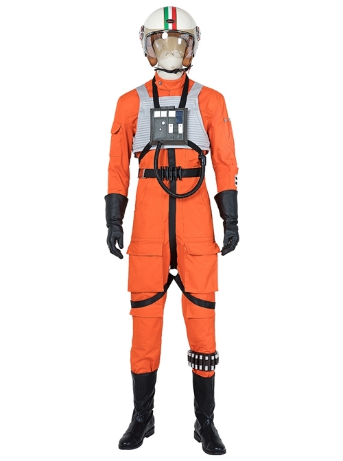 Star Wars Squadrons Fighter Flight Suit Halloween Cosplay Costume Set