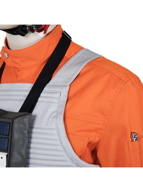Star Wars Squadrons Fighter Flight Suit Halloween Cosplay Costume Set