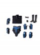 Titans Season 3 Nightwing Dick Grayson Battle Suit Halloween Cosplay Costume Leather Version Full Set