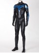 Titans Season 3 Nightwing Dick Grayson Battle Suit Halloween Cosplay Costume Leather Version Full Set
