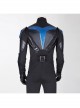 Titans Season 3 Nightwing Dick Grayson Battle Suit Halloween Cosplay Costume Leather Version Full Set