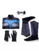 Titans Season 3 Nightwing Dick Grayson Battle Suit Halloween Cosplay Costume Printing Version Full Set