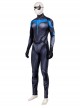 Titans Season 3 Nightwing Dick Grayson Battle Suit Halloween Cosplay Costume Printing Version Full Set