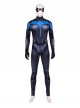Titans Season 3 Nightwing Dick Grayson Battle Suit Halloween Cosplay Costume Printing Version Full Set