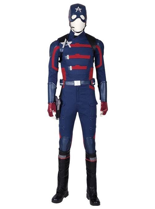The Falcon And The Winter Soldier U.S.Agent Captain America John F. Walker Halloween Cosplay Costume Set