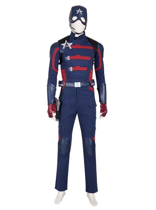 The Falcon And The Winter Soldier U.S.Agent Captain America John F. Walker Halloween Cosplay Costume Set