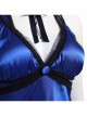 Final Fantasy VII Remake Tifa Lockhart Blue Sexy Backless Dress Halloween Cosplay Costume Full Set