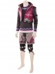 Xenoblade Chronicles Shulk Pink Vest Jacket Set Halloween Cosplay Costume Set