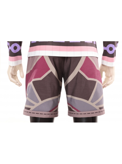 Xenoblade Chronicles Shulk Pink Vest Jacket Set Halloween Cosplay Costume Set