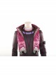 Xenoblade Chronicles Shulk Pink Vest Jacket Set Halloween Cosplay Costume Set