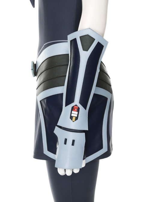Star Wars The Clone Wars Ahsoka Tano Halloween Cosplay Costume Full Set