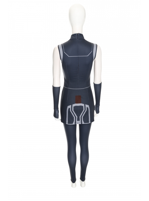 Star Wars The Clone Wars Ahsoka Tano Halloween Cosplay Costume Full Set