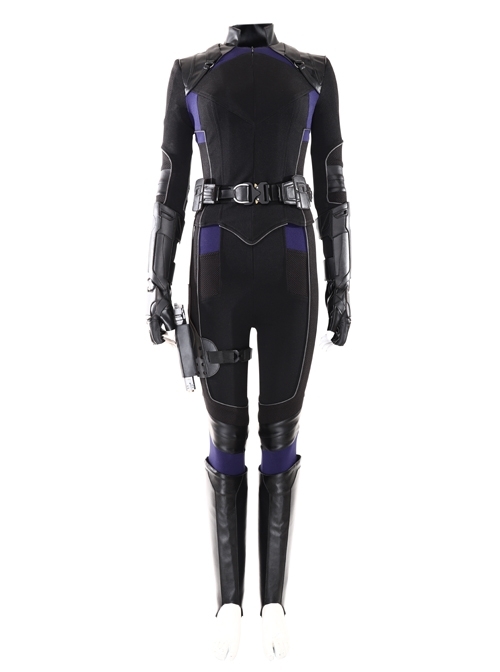Marvel's Agents Of S.H.I.E.L.D. Quake Daisy Johnson Black Battle Suit Halloween Cosplay Costume Full Set