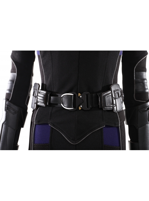 Marvel's Agents Of S.H.I.E.L.D. Quake Daisy Johnson Black Battle Suit Halloween Cosplay Costume Full Set