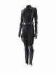 Marvel's Agents Of S.H.I.E.L.D. Quake Daisy Johnson Black Battle Suit Halloween Cosplay Costume Full Set