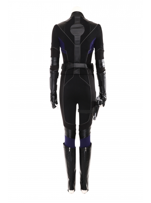 Marvel's Agents Of S.H.I.E.L.D. Quake Daisy Johnson Black Battle Suit Halloween Cosplay Costume Full Set