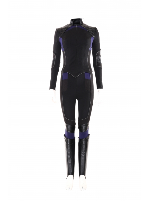 Marvel's Agents Of S.H.I.E.L.D. Quake Daisy Johnson Black Battle Suit Halloween Cosplay Costume Full Set