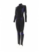 Marvel's Agents Of S.H.I.E.L.D. Quake Daisy Johnson Black Battle Suit Halloween Cosplay Costume Full Set