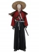 Ghost Of Tsushima Jin Sakai Red Samurai Suit Halloween Cosplay Costume Set