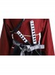 Ghost Of Tsushima Jin Sakai Red Samurai Suit Halloween Cosplay Costume Set