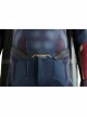 Avengers Age Of Ultron Vision Blue Bodysuit Battle Suit Halloween Cosplay Costume Set
