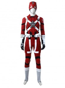 Black Widow Red Guardian Battle Suit Halloween Cosplay Costume Full Set