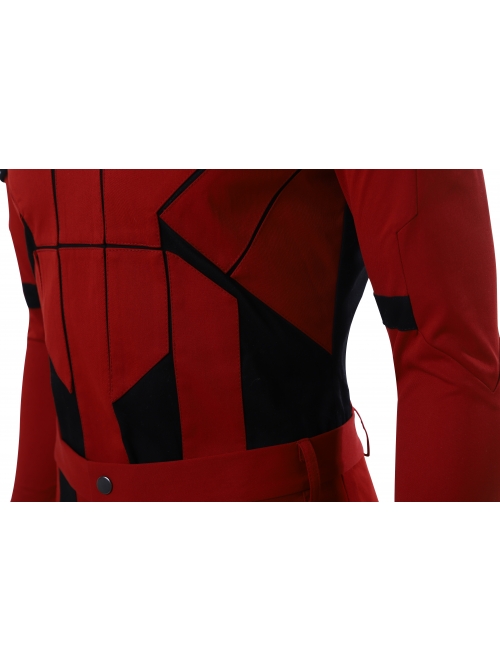 Black Widow Red Guardian Battle Suit Halloween Cosplay Costume Full Set