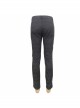 Side Braided Strap Black Gothic Jacquard Trousers