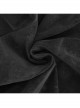 Hasp Collar Off-Shoulder Ribbon Black Punk Irregular Floral Pattern Stretch Knitted Coat