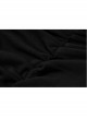 Steam Punk Female Black Hollow Slim-fitting Long Sleeve Dress