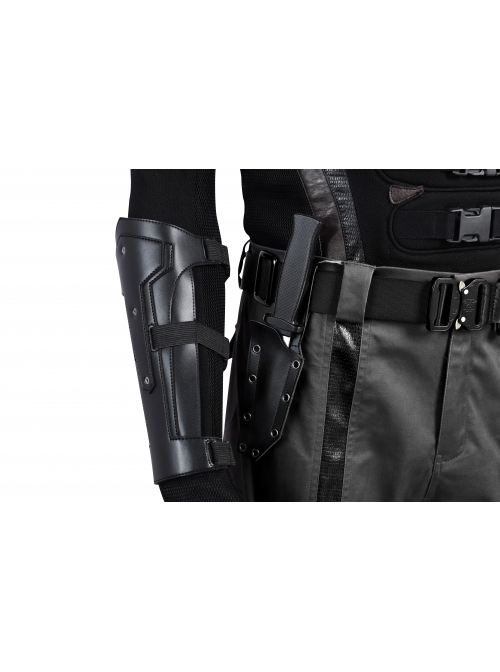 G.I.Joe Retaliation Snake Eyes Black Battle Suit Halloween Cosplay Costume Full Set Without Props Weapon