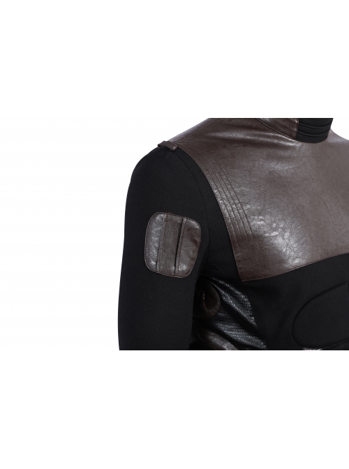 G.I.Joe Retaliation Snake Eyes Black Battle Suit Halloween Cosplay Costume Full Set Without Props Weapon
