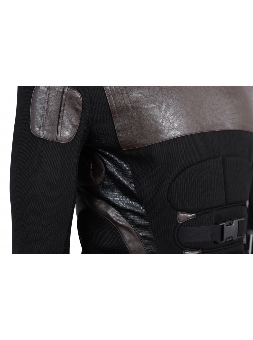 G.I.Joe Retaliation Snake Eyes Black Battle Suit Halloween Cosplay Costume Full Set Without Props Weapon