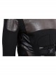 G.I.Joe Retaliation Snake Eyes Black Battle Suit Halloween Cosplay Costume Full Set Without Props Weapon