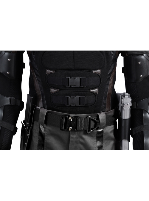 G.I.Joe Retaliation Snake Eyes Black Battle Suit Halloween Cosplay Costume Full Set Without Props Weapon