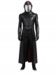 G.I.Joe Retaliation Cobra Commander Black Battle Suit Halloween Cosplay Costume Full Set