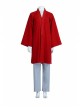 Mulan Red Battle Suit Halloween Cosplay Costume Full Set Without Props Sword