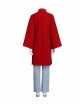Mulan Red Battle Suit Halloween Cosplay Costume Full Set Without Props Sword