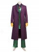 Gotham Season 5 The Joker Purple Coat Green Suit Halloween Cosplay Costume Full Set