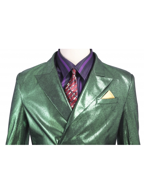 Gotham Season 5 The Joker Purple Coat Green Suit Halloween Cosplay Costume Full Set