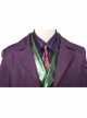 Gotham Season 5 The Joker Purple Coat Green Suit Halloween Cosplay Costume Full Set