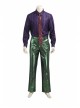 Gotham Season 5 The Joker Purple Coat Green Suit Halloween Cosplay Costume Full Set