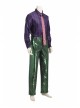 Gotham Season 5 The Joker Purple Coat Green Suit Halloween Cosplay Costume Full Set