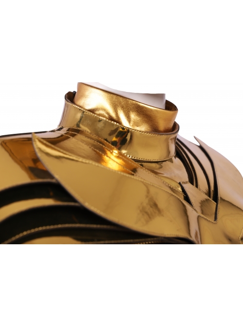 Wonder Woman 1984 Wonder Woman Diana Prince Golden Battle Suit Halloween Cosplay Costume Set Without Helmet