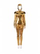 Wonder Woman 1984 Wonder Woman Diana Prince Golden Battle Suit Halloween Cosplay Costume Set Without Helmet