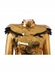 Wonder Woman 1984 Wonder Woman Diana Prince Golden Battle Suit Halloween Cosplay Costume Set Without Helmet