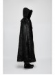 Front Metal Retro Button Decals Decoration Black Gothic Imitation Wool-Grass Cloak