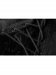 Front Metal Retro Button Decals Decoration Black Gothic Imitation Wool-Grass Cloak