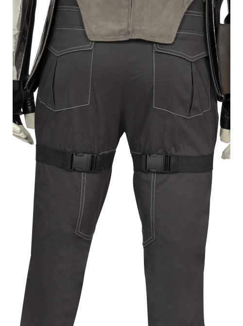 Crisis On Infinite Earths The Mandalorian Halloween Cosplay Costume Set Without Helmet